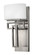 Lanza One Light Bath Sconce in Antique Nickel (13|5100AN)