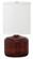 Scatchard One Light Table Lamp in Copper Red (30|GS120-CR)