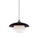 Barron One Light Pendant in Polished Nickel (70|1010-PN)