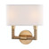 Dubois Two Light Wall Sconce in Aged Brass (70|1022-AGB)