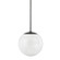 Burlington One Light Pendant in Black Nickel (70|1313-BLNK)