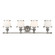 Milton Four Light Bath Bracket in Polished Nickel (70|2004-PN)