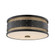 Gaines Three Light Flush Mount in Aged Old Bronze (70|2206-AOB)