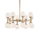 Astoria LED Chandelier in Aged Brass (70|3316-AGB)