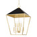 Paxton Eight Light Pendant in Gold Leaf/Black (70|5724-GL/BK) Paxton Eight Light Pendant in Gold Leaf/Black (70|5724-GL/BK)