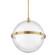 Northport One Light Pendant in Aged Brass (70|6522-AGB)