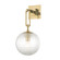 Jewett One Light Wall Sconce in Aged Brass (70|7101-AGB)