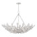 Tulip 12 Light Chandelier in Silver Leaf (70|7240-SL)