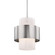 Corinth One Light Pendant in Polished Nickel (70|8615-PN)