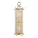 Glass No.1 Two Light Wall Sconce in Aged Brass (70|MDS200-AGB)