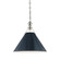 Painted No.2 One Light Pendant in Polished Nickel/Darkest Blue (70|MDS352-PN/DBL)