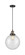 Franklin Restoration One Light Mini Pendant in Black Antique Brass (405|201CSW-BAB-G204-10)