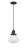 Franklin Restoration LED Mini Pendant in Matte Black (405|201CSW-BK-G324-LED)