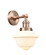 Franklin Restoration One Light Wall Sconce in Antique Copper (405|203-AC-G531)