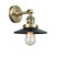 Franklin Restoration One Light Wall Sconce in Antique Brass (405|203SW-AB-M6)