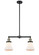 Franklin Restoration LED Island Pendant in Black Antique Brass (405|209-BAB-G191-LED)