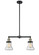 Franklin Restoration LED Island Pendant in Black Antique Brass (405|209-BAB-G194-LED)