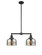 Franklin Restoration LED Island Pendant in Matte Black (405|209-BK-G78-LED)