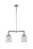 Franklin Restoration Two Light Island Pendant in Polished Chrome (405|209-PC-G184)