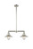 Franklin Restoration LED Island Pendant in Polished Nickel (405|209-PN-G2-LED)