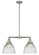 Franklin Restoration LED Island Pendant in Brushed Satin Nickel (405|209-SN-G222-LED)