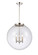 Franklin Restoration LED Pendant in Polished Nickel (405|221-3S-PN-G202-18-LED)