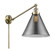 Franklin Restoration One Light Swing Arm Lamp in Antique Brass (405|237-AB-G43-L)
