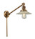 Franklin Restoration One Light Swing Arm Lamp in Brushed Brass (405|237-BB-G2)