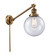 Franklin Restoration One Light Swing Arm Lamp in Brushed Brass (405|237-BB-G204-8)