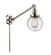 Franklin Restoration LED Swing Arm Lamp in Polished Nickel (405|237-PN-G204-6-LED)