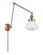 Franklin Restoration LED Swing Arm Lamp in Antique Copper (405|238-AC-G324-LED)