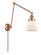 Franklin Restoration One Light Swing Arm Lamp in Antique Copper (405|238-AC-G61)
