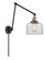Franklin Restoration LED Swing Arm Lamp in Black Antique Brass (405|238-BAB-G72-LED)