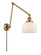 Franklin Restoration LED Swing Arm Lamp in Brushed Brass (405|238-BB-G71-LED)