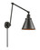 Franklin Restoration One Light Swing Arm Lamp in Oil Rubbed Bronze (405|238-OB-M13-OB)