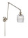 Franklin Restoration LED Swing Arm Lamp in Polished Nickel (405|238-PN-G302-LED)