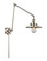 Franklin Restoration One Light Swing Arm Lamp in Polished Nickel (405|238-PN-M1)