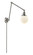 Franklin Restoration One Light Swing Arm Lamp in Brushed Satin Nickel (405|238-SN-G201-6)