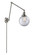 Franklin Restoration One Light Swing Arm Lamp in Brushed Satin Nickel (405|238-SN-G202-8)