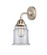 Nouveau 2 One Light Wall Sconce in Brushed Satin Nickel (405|288-1W-SN-G182)