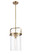 Restoration LED Mini Pendant in Brushed Brass (405|413-1S-BB-8CL-LED)