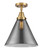 Caden One Light Flush Mount in Brushed Brass (405|447-1C-BB-G43-L)