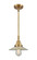 Caden LED Mini Pendant in Brushed Brass (405|447-1S-BB-G2-LED)