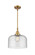 Caden LED Mini Pendant in Brushed Brass (405|447-1S-BB-G74-L-LED)