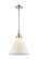 Caden One Light Mini Pendant in Polished Nickel (405|447-1S-PN-G41-L)