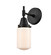 Caden One Light Wall Sconce in Matte Black (405|447-1W-BK-G311)