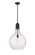 Auralume LED Pendant in Matte Black (405|492-1S-BK-G584-16-LED)