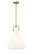 Haverhill LED Pendant in Brushed Brass (405|494-1S-BB-G591-14-LED)