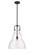 Haverhill One Light Pendant in Matte Black (405|494-1S-BK-G594-14)