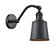 Franklin Restoration One Light Wall Sconce in Matte Black (405|515-1W-BK-M9-BK)